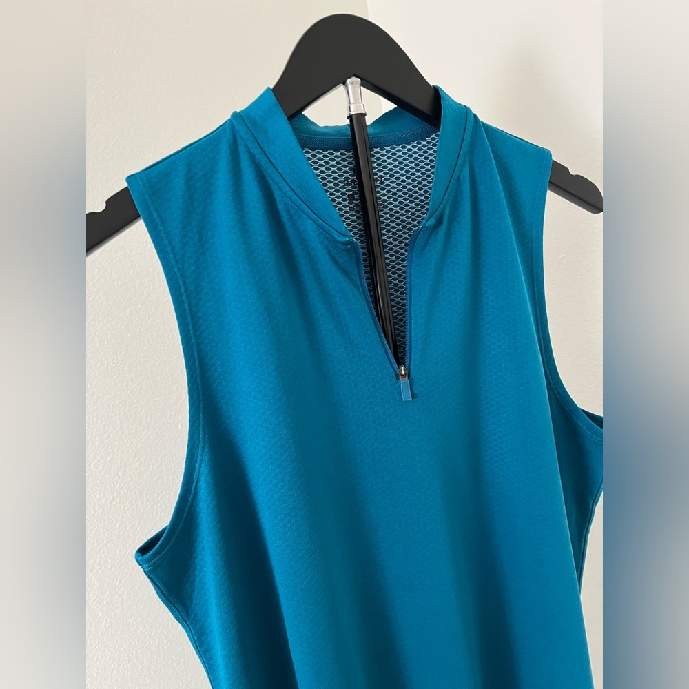 ⛳️ Nike Dri-FIT Sleeveless Golf Top | Women’s L | Teal Blue | Like New! - Picture 11 of 14